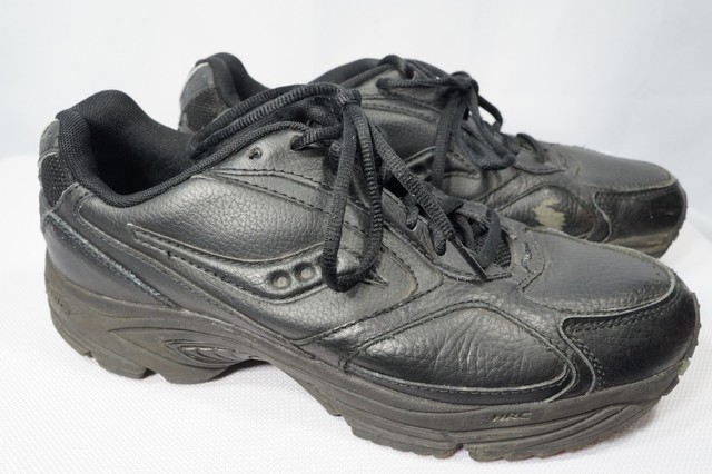 saucony leather walking shoes