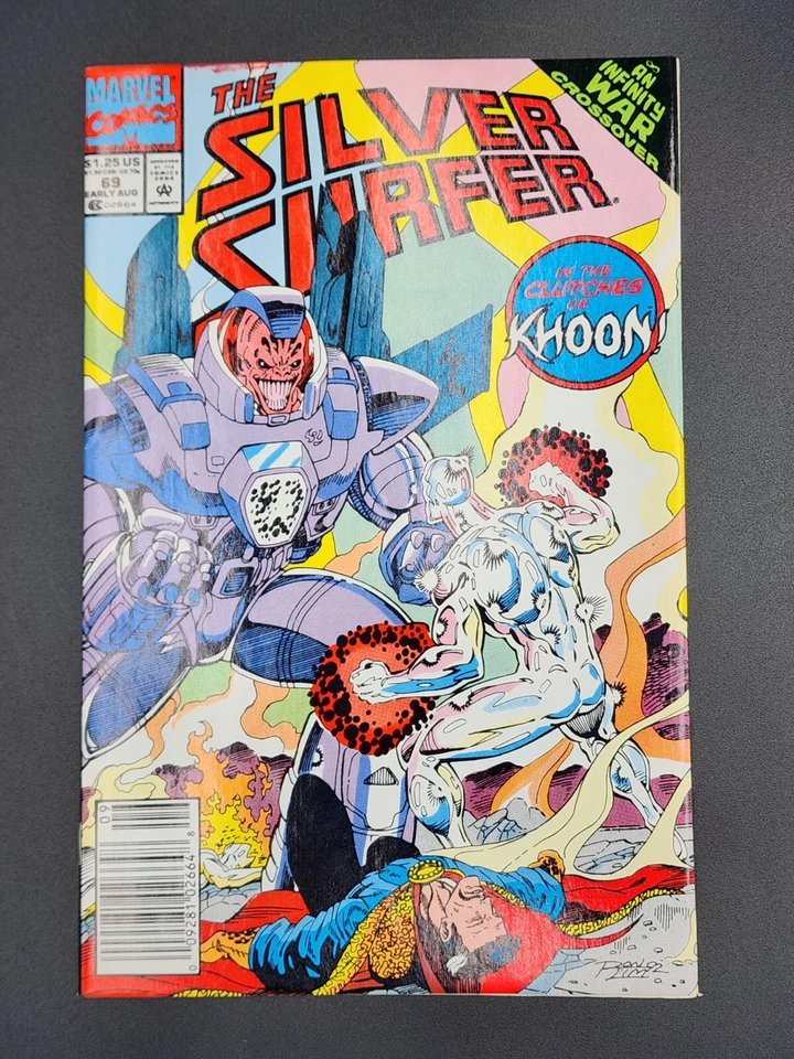 Silver Surfer #69 CGC 9.4 1ST MORG APPEARANCE Herald of Galactus Infinity War NM - Image 4 of 4