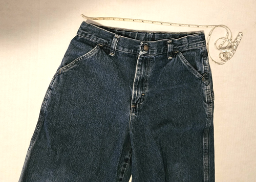 WRG Jeans Co. Boys 14 Regular Denim Carpenter Style Shorts Adjustable Waist - Picture 5 of 9