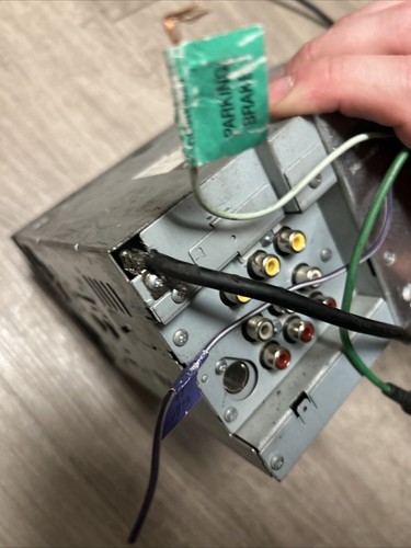 JVC KW-AV61 Pantalla Táctil 2 DIN DVD Receptor Sintonizador AM/FM Como No Probado - Imagen 5 de 9