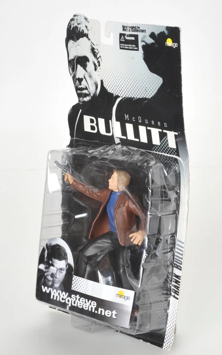 Mirage Steve McQueen as Frank Bullitt Action Figure in Original Packaging  Rare