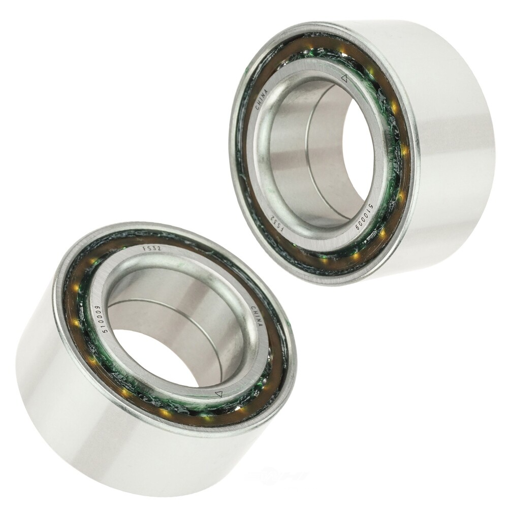 TRQ 4-Piece Wheel Bearing & Hub Assembly Set For 2014-2018 Mazda 3 - Complete Front & Rear Set