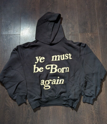 CPFM Cactus Plant Flea Market Ye Must Be Born Again Black Hoodie