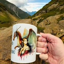 Start Your Day Right - Role Players - Dragon Good Morning -  Coffee Mug