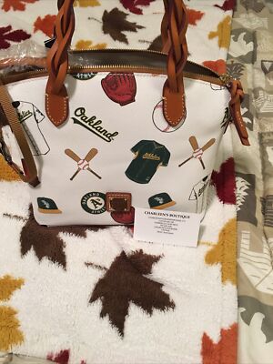 Dooney Oakland A s Small Celeste NWT
