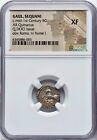 Celtic Gaul Sequani Mid-1st Century Bc Ar Quinarius Roma & Horse Q.Doci Ngc Xf