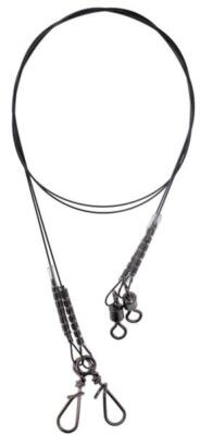 Mikado Titan JAWS Leader 25cm 35cm 2er-Pack widerstandsfähiges Vorfach