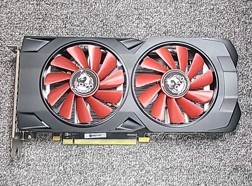 SOYO RX580　MONARCH DRAGON Placa-De-Video-Soyo-Monarch-