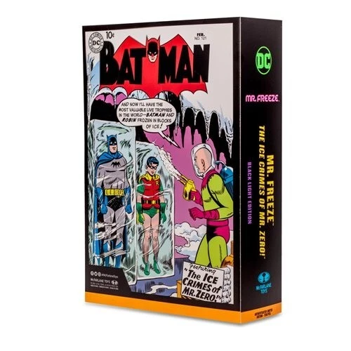 DC MULTIVERSE MR. FIGURA FREEZE GOLD LABEL LUZ NEGRA 7" MR. ZERO MCFARLANE Foto 4 de 4