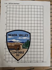 #273 Moapa Valley Nevada Constable Patch