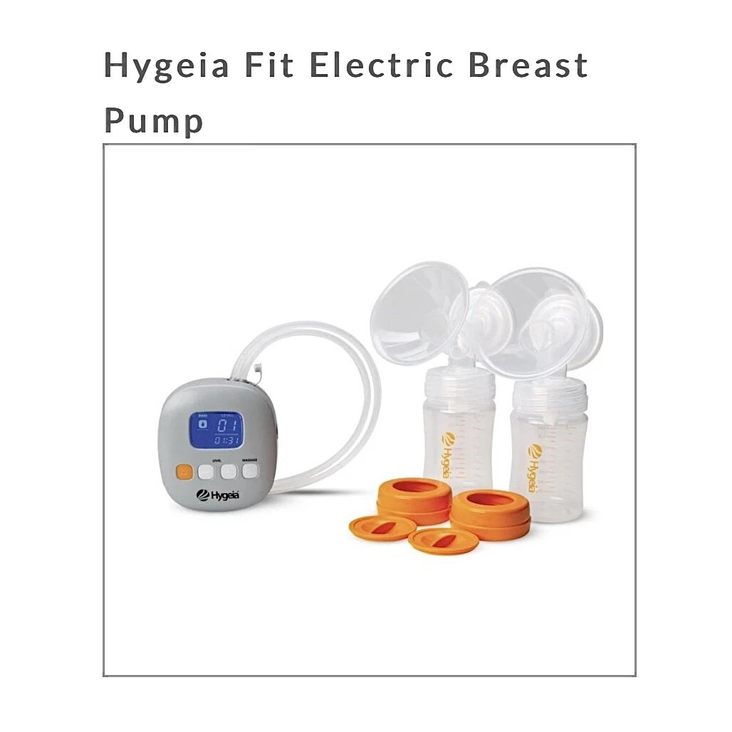 Hygeia Fit Cordless Portable Breast Pump with Accessories • NEW