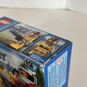 LEGO CITY Forest Fire ATV Truck Fireman Fighter Minifigure Set New Retired 4427