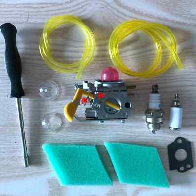 Carburetor Kit For WeedEater Poulan Craftsman XT260 XT700 SST25 Carb # 530071822