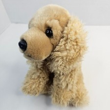 Ganz Cocker Spaniel Dog Plush Heritage Collection Tan Puppy Stuffed Animal Toy