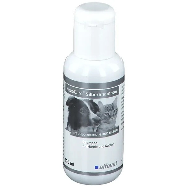 Hexocare Silbershampoo Alfavet – Haut & Fellpflege FüR Hunde & Katzen-image