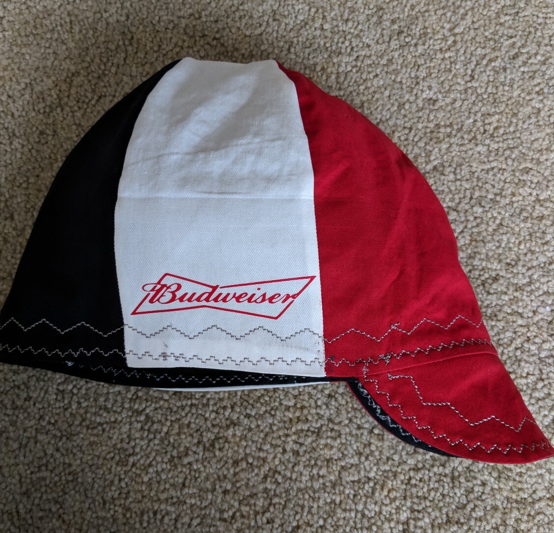 Wendys Welding Hat Made With Budweiser 