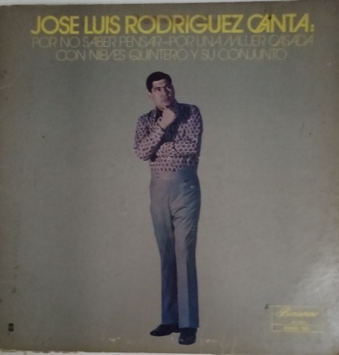 JOSE LUIS RODRIGUEZ EL BORICUA BORINCANO RECORDS LP