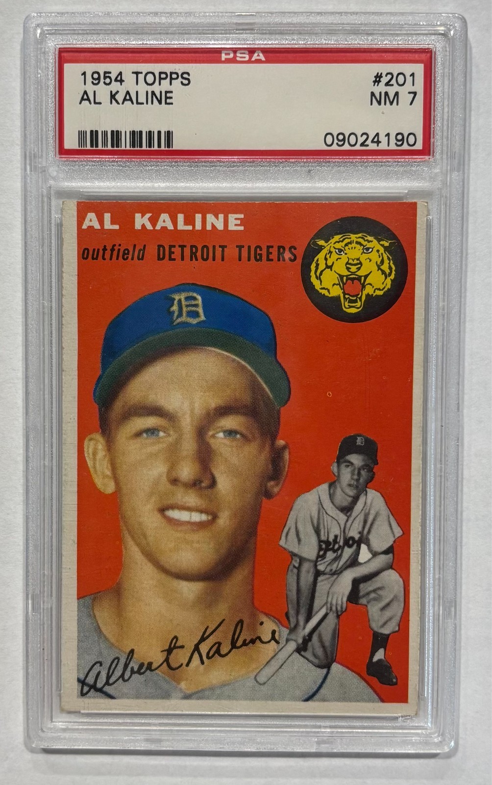 1954 Topps - Al Kaline #201 (RC) PSA 7