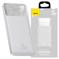 Baseus Powerbank Bipow 10000 MAH FÜR Handys 2XUSB 20W USB-C Schnelles Laden