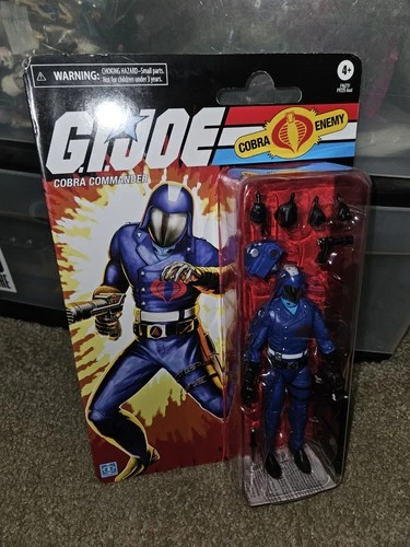 G.I. Joe Classified Series Retro Collection COBRA COMMANDER 6" Figure NIB