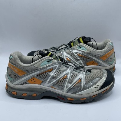 Salomon Quest Men's Hiking Shoes Gray Orange US Size 11 MPN 406427