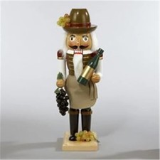 Kurt S. Adler- Inc. J1160 Kurt Adler 15 Wooden Wine Grower Nutcracker