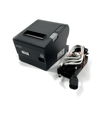 Epson TM-T88V M244A POS Receipt Printer Serial w/ AC I/O Cover