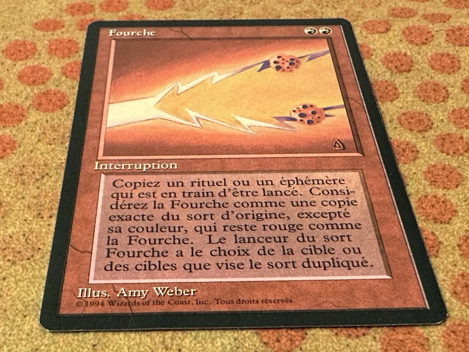 MtG: French Revised FBB Fork - NM- - Image 4 of 4