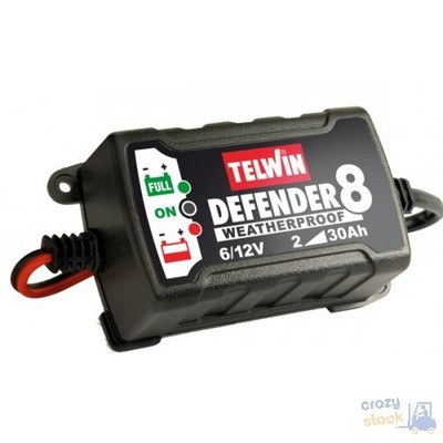 Telwin Defender 8 Battery Maintainer Charger 6-12 V