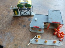 2 Tankstellen ho modelleisenbahn