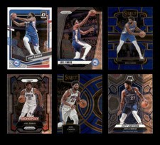 Joel Embiid Lot 6 Basketball Cards 2023 Panini Donruss Optic Philadelphia 76ers