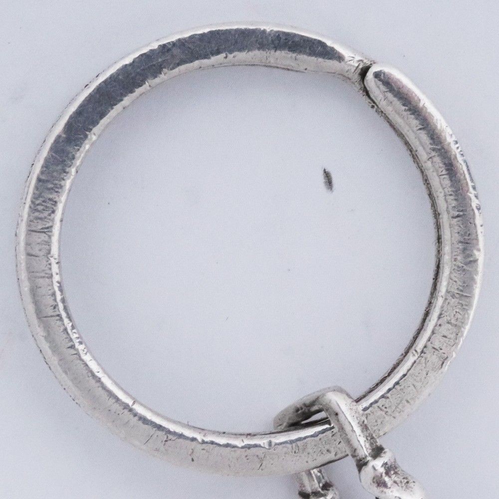 CHROME HEARTS Split Key Ring with #5 Dagger Silver | eBay