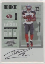 2017 Panini Contenders Optic Rookie Ticket RPS Jeremy McNichols #119 Auto pm6