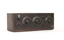 Near Mint, Working & Exceedingly Rare 1923 Paragon RAS Radio w/Good Tipped Tubes