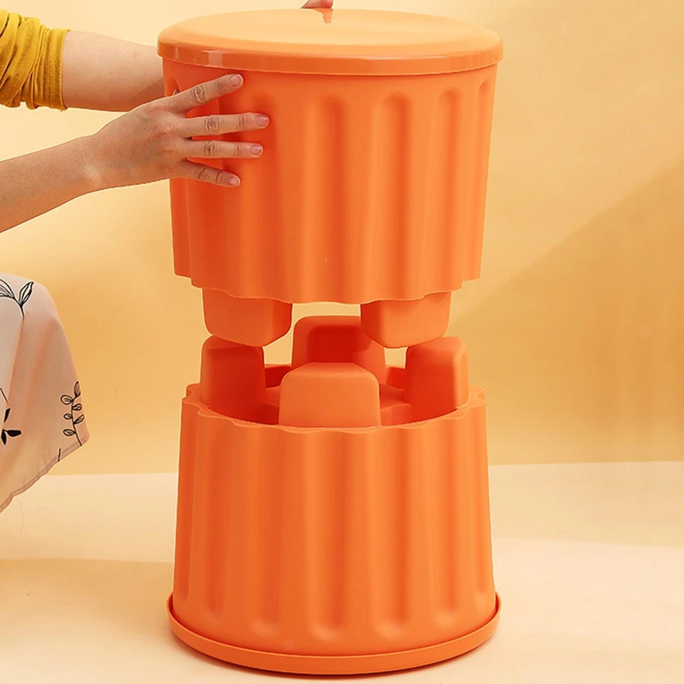 Storage Ottoman Multifunctional Foot Rest for Hallway Doorway Living Room - Image 2 of 4