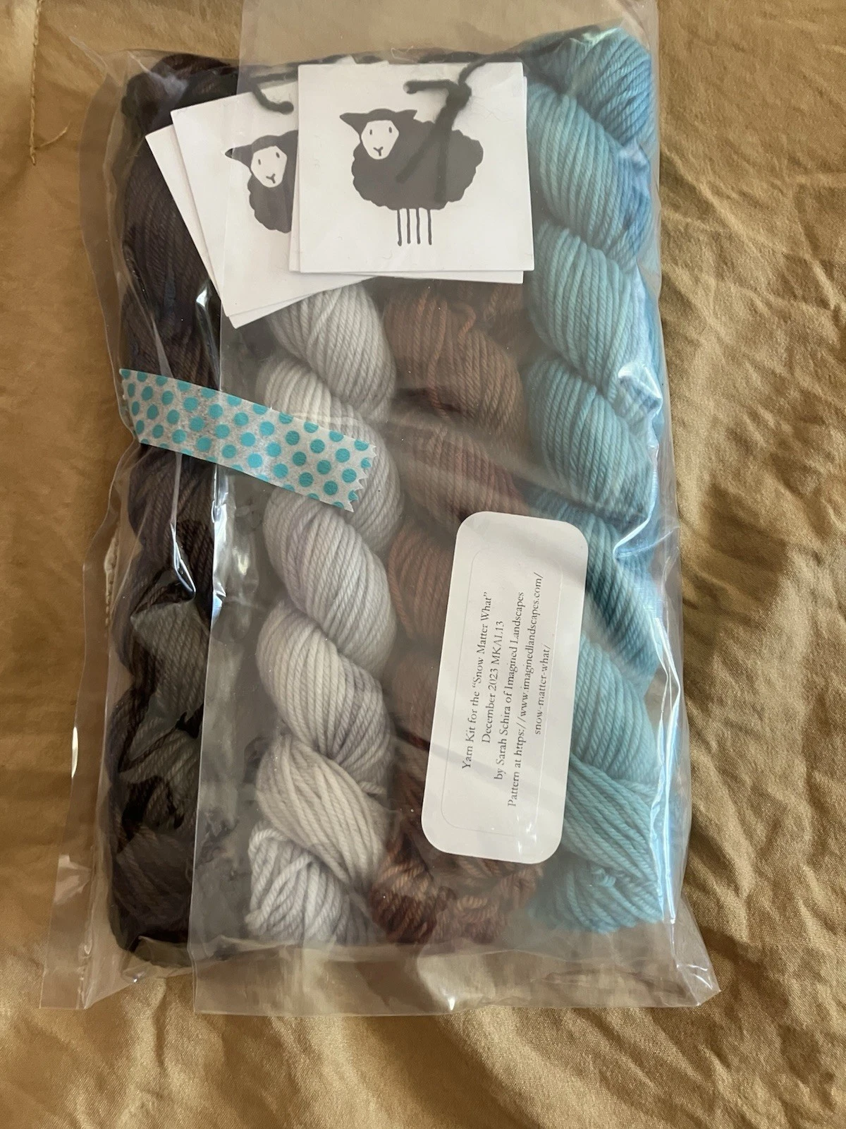 DESTASH: LOT 14 mini skeins BlackSheep DyeWorks Sock 4ply Superwash Merino Wool image 6