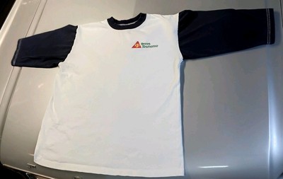 Schweppes Tennis Tasmania T-shirt 100% Cotton Australia 2001 Vintage 