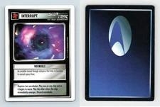 Wormhole - Star Trek Premiere Unlimited 1995 Common CCG Card