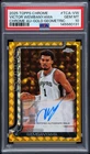 2025 TOPPS CHROME CHROME AUTO GOLD GEOMETRIC VICTOR WEMBANYAMA 2/50 PSA 10