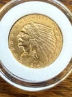1914 D  Indian Head $2.50 Gold Quarter Eagle Coin Pre-1933 US Uncertified