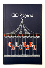 1978 Civic Light Opera CLO Carousel Pittsburgh PA Theater Ads Vintage Playbill