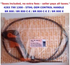 4283 790 1300 STIHL  OEM CONTROL HANDLE WITH THROTTLE CABLE