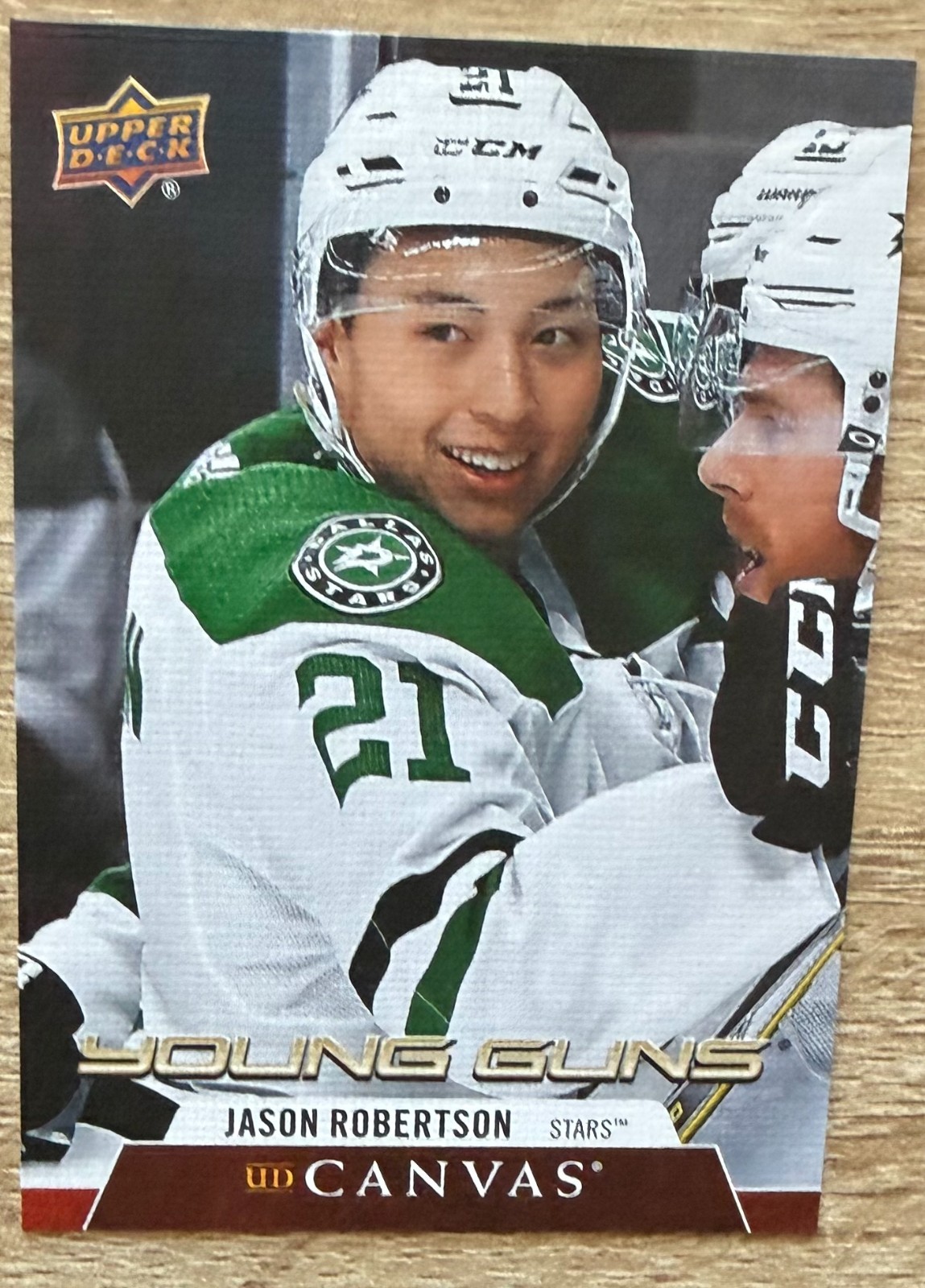 2020-21 Upper Deck - Ud Canvas Young Guns Jason Robertson #C92 (RC)
