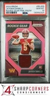 2024 PANINI PRIZM ROOKIE GEAR PINK #RGJDS JAYDEN DANIELS RC PSA 10