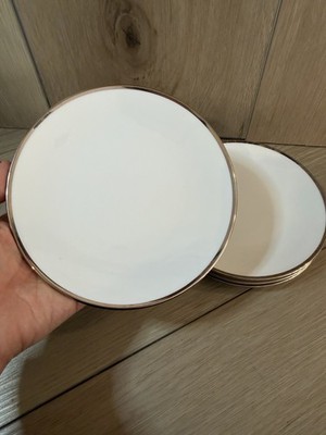 Rosenthal Classic Platinum (4) Bread & Butter Plates, 6''
