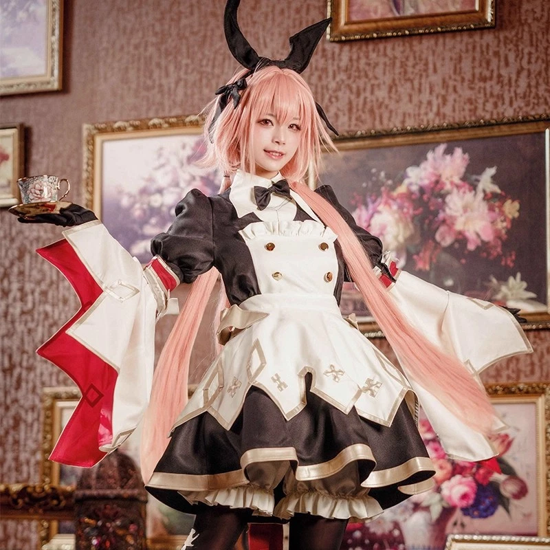 Anime Destino/Gran Orden Astolfo Rider Sable Disfraz Vestido Falda Juegos con disfraces Halloween Foto 3 de 4