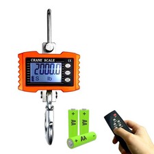 2200lb Digital Crane Scale High Precision Heavy Duty Industrial Hanging Scale