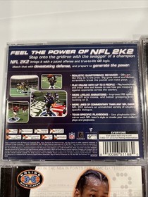 NBA 2K2, NHL 2K2, NFL 2K2, NCAA 2K2 Sports Bundle (Sega Dreamcast, 2001)