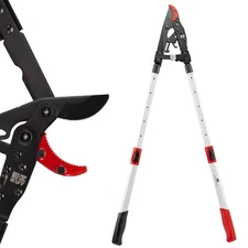 EZ Kut G2 42" Extendable Anvil Ratcheting Tree Trimmer, Heavy-Duty Branch Cutter