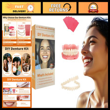 DIY Full Set Dentures | Top & Bottom Fake Tee...